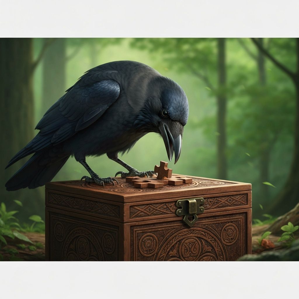 Inteligência Surpreendente dos Corvos